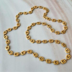 Givenchy Gold Link Necklace